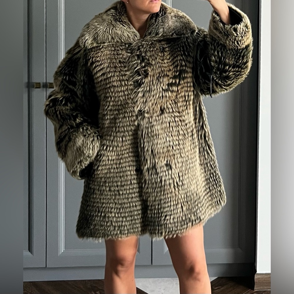 Stylish Reversible Real Fur Coat for Women